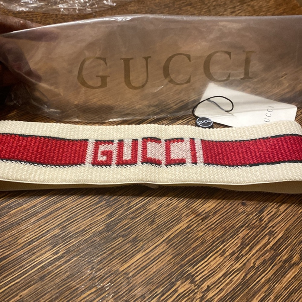GUCCI NWT AUTHENTIC EUC HEADBAND